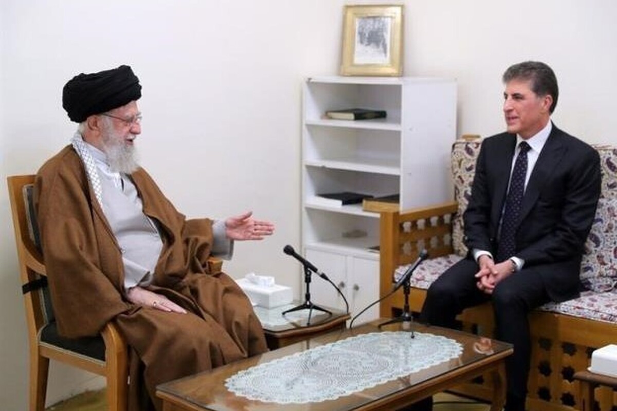 نیچروان بارزانی، رئیس اقلیم کردستان عراق، پیش از ظهر دیروز با حضرت آیت‌الله خامنه‌ای رهبر معظم انقلاب اسلامی دیدار کرد.
