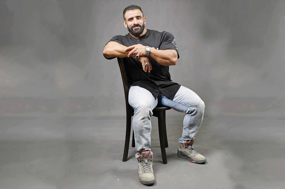 هادی چوپان برای زیارت به مشهد آمد.