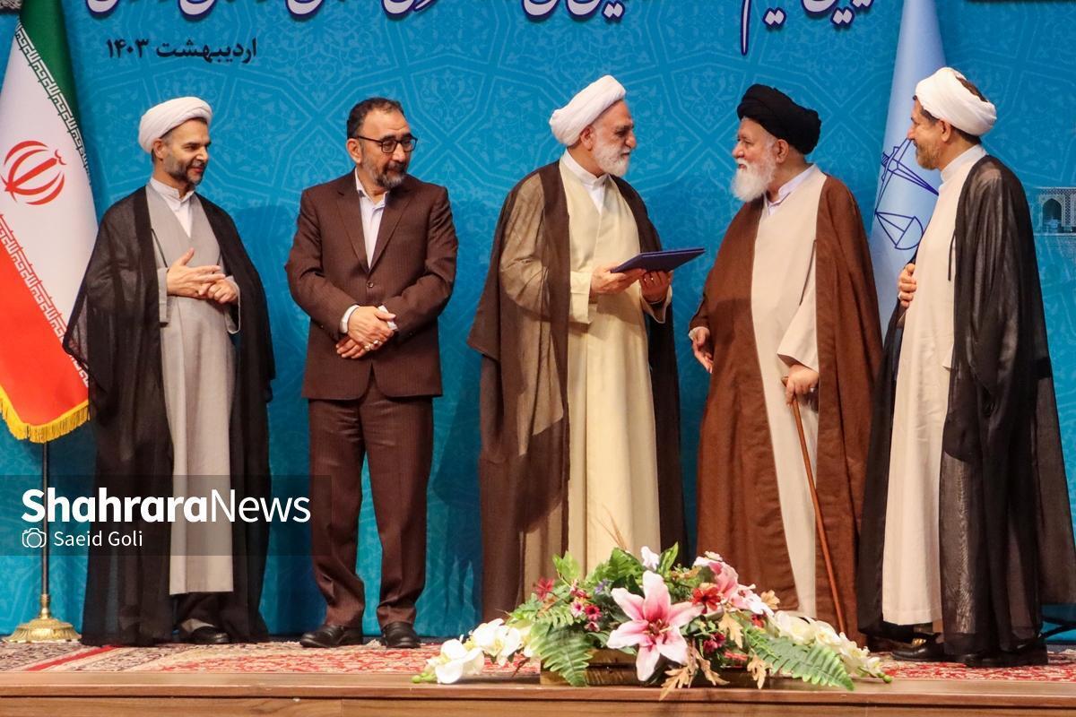 مراسم معارفه رضا زرندی، رئیس کل دادگستری خراسان رضوی برگزار شد.