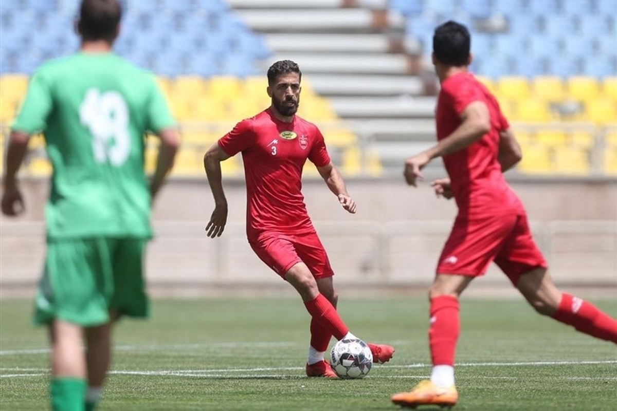 دیدار تیم‌های ملی فوتبال جوانان ایران و بزرگسالان پرسپولیس برگزار شد.