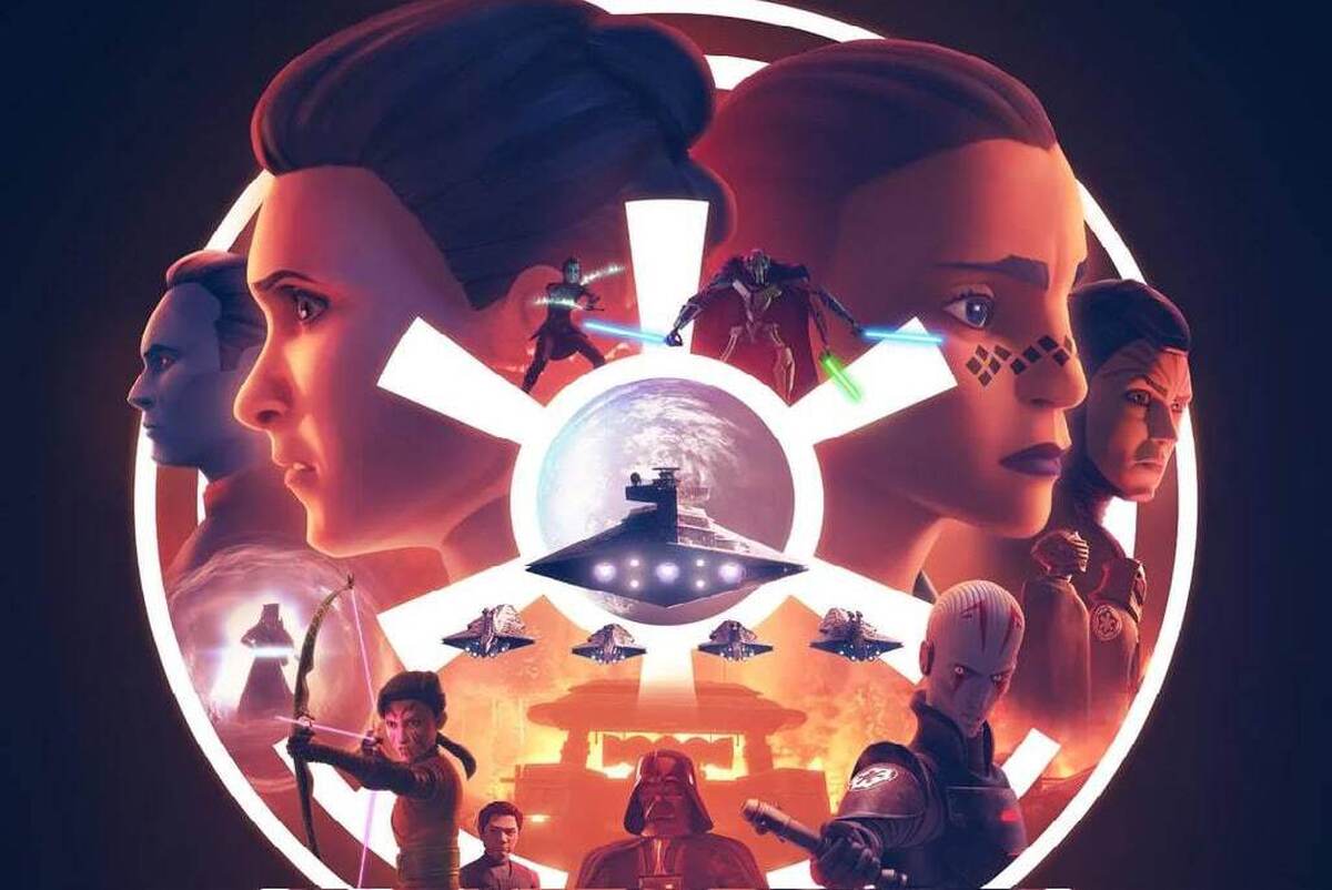 سریال آنتولوژی «جنگ ستارگان: داستان های امپراتوری» دنباله‌ی انیمیشن سریالی «Star Wars: Tales of the Jedi» محسوب می‌شود. این سریال از ۱۵ اردیبهشت ۱۴۰۳ در دیزنی پلاس پخش می‌شود.