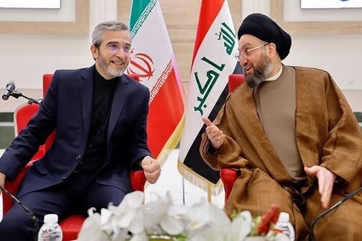 رئیس جریان حکمت ملی عراق با «علی باقری» سرپرست وزارت امور خارجه ایران که به عراق سفر کرده است، دیدار و گفتگو کرد.