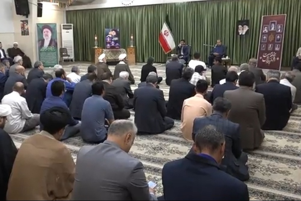 مراسم گرامیداشت شهدای خدمت به‌مناسبت عید سعید قربان در حسینیه دفتر نمایندگی ولی‌فقیه در خراسان‌رضوی برگزار شد.