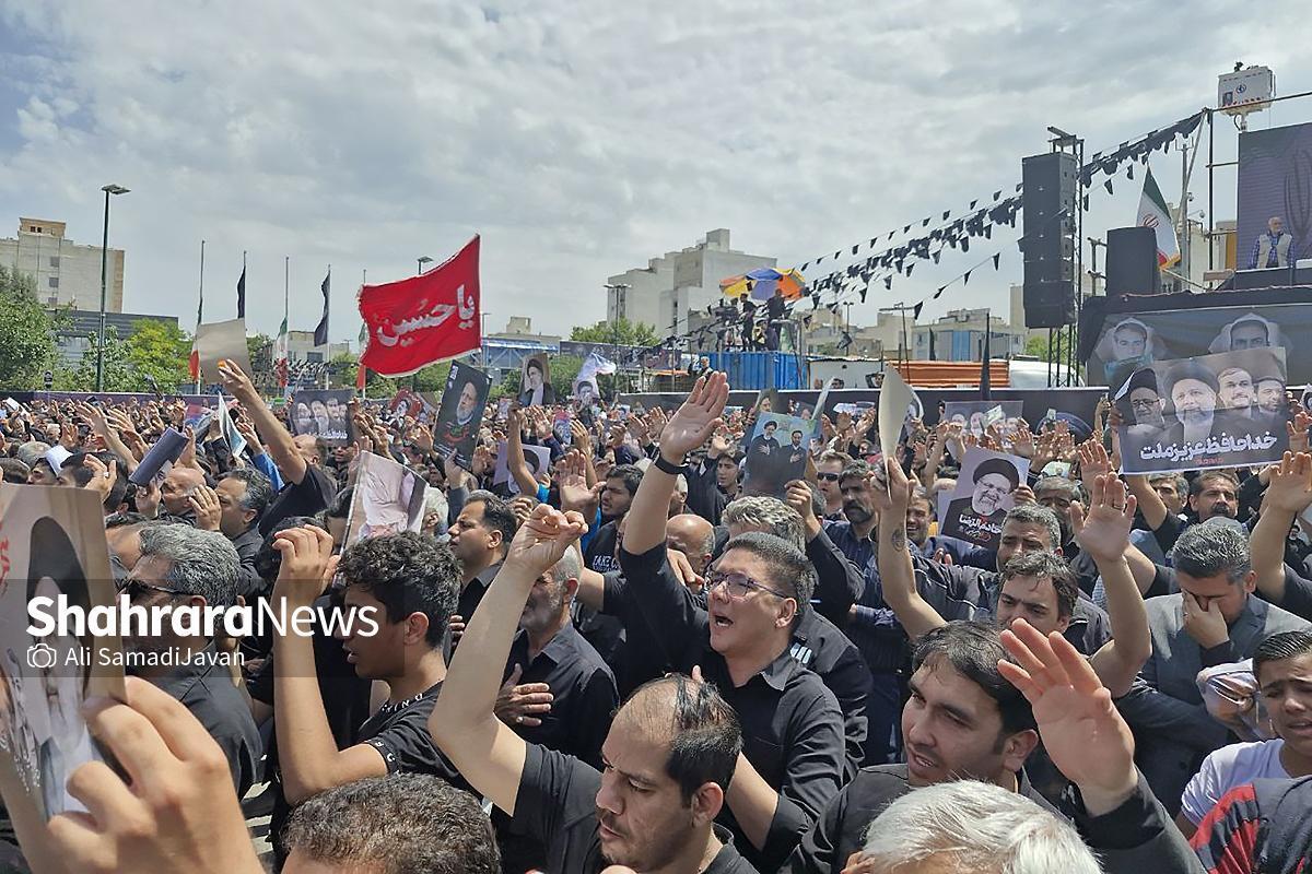 شهردار مشهد مقدس: آبرومندی نظام مقدس جمهوری اسلامی در تشییع میلیونی «شهید جمهور» + فیلم
