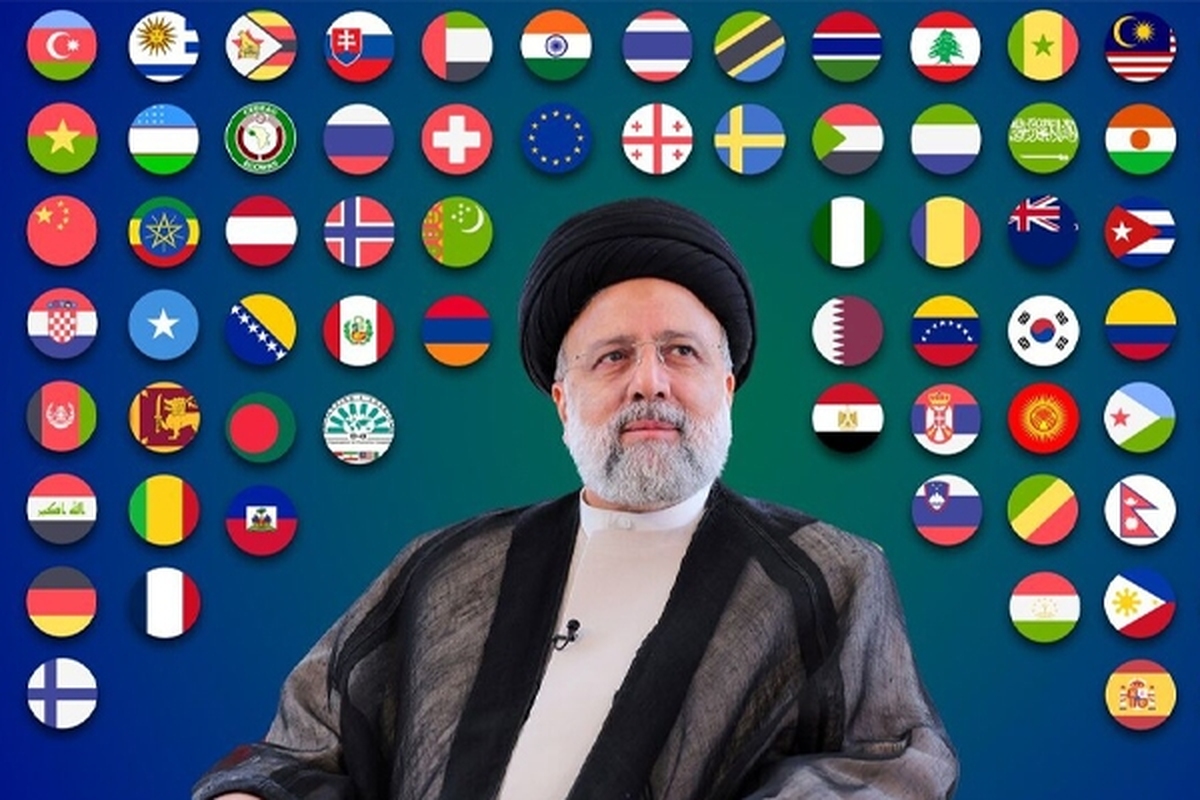 ۱۱۵ تن از سران و مقامات ارشد کشورها، سازمان‌های بین‌المللی و منطقه‌ای و شخصیت‌های شناخته شده منطقه‌ای و جهانی، در پیام‌هایی ضمن ابراز همدردی، شهادت دکتر سید ابراهیم رئیسی و همراهان وی در سانحه هوایی را به دولت و ملت ایران تسلیت گفتند.