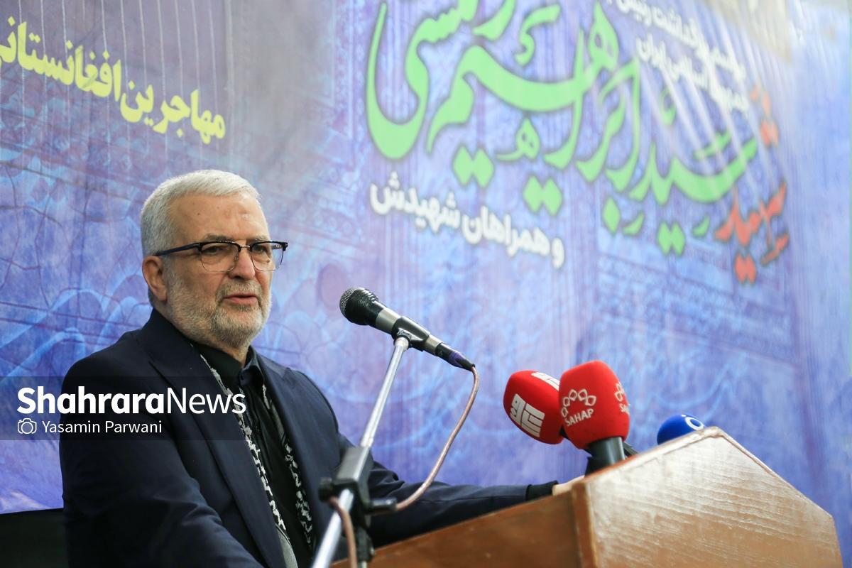 کاظمی‌قمی در مشهد: از هر ابتکار و پیشنهادی در راستای رشد افغانستان حمایت می‌کنیم + فیلم