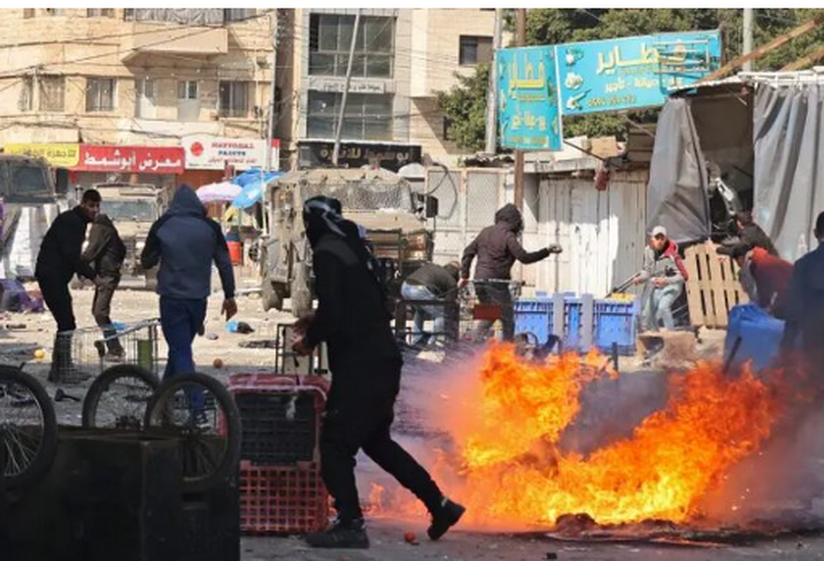 درگیری شدید مقاومت فلسطین با نظامیان صهیونیست در نابلس