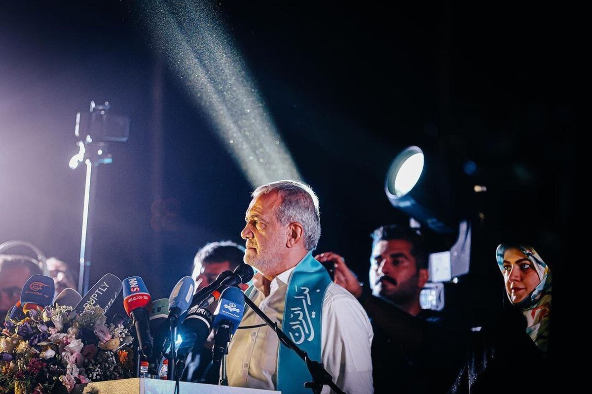 رئیس‌جمهور منتخب ایران با انتشار یک استوری در اینستاگرام از مردم تشکر کرد.