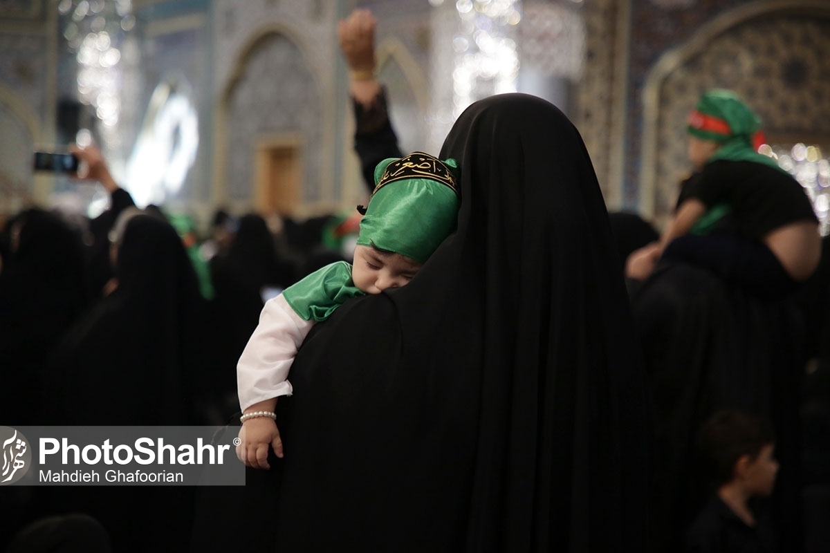 هم‌زمان با اولین جمعه ماه محرم، «سوگواره شیرخوارگان حسینی» در حرم مطهر رضوی برگزار می‌شود.