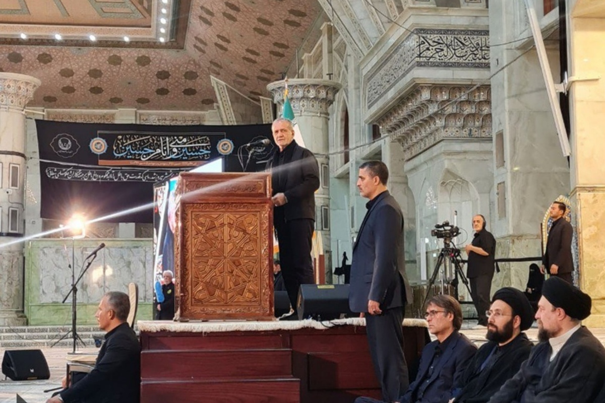 رییس جمهور منتخب گفت: اگر ما حق را بین مردم، جوامع و قومیت‌ها پیاده نکنیم، گریه کردن ما برای امام حسین (ع) فقط یک گریه کردن صرف است.