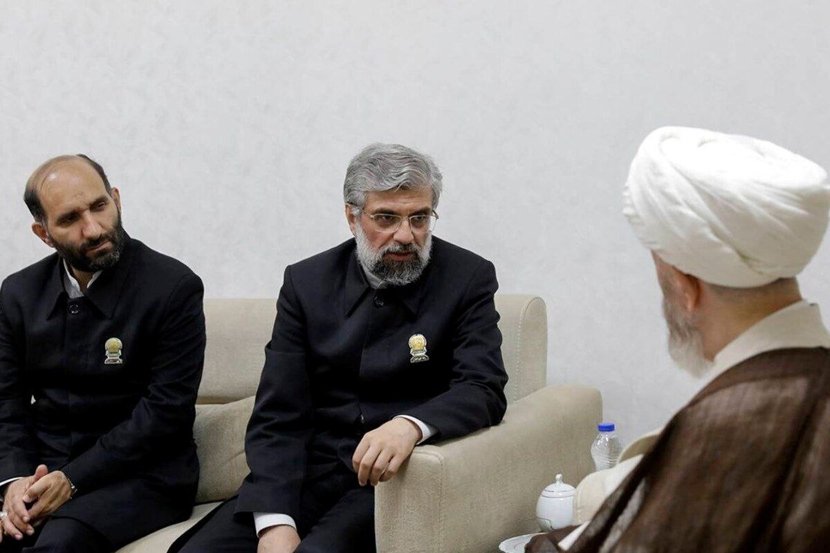 تدریس حضرت آیت‌الله سبحانی در مدرسه تابستانی «دارالعلم»