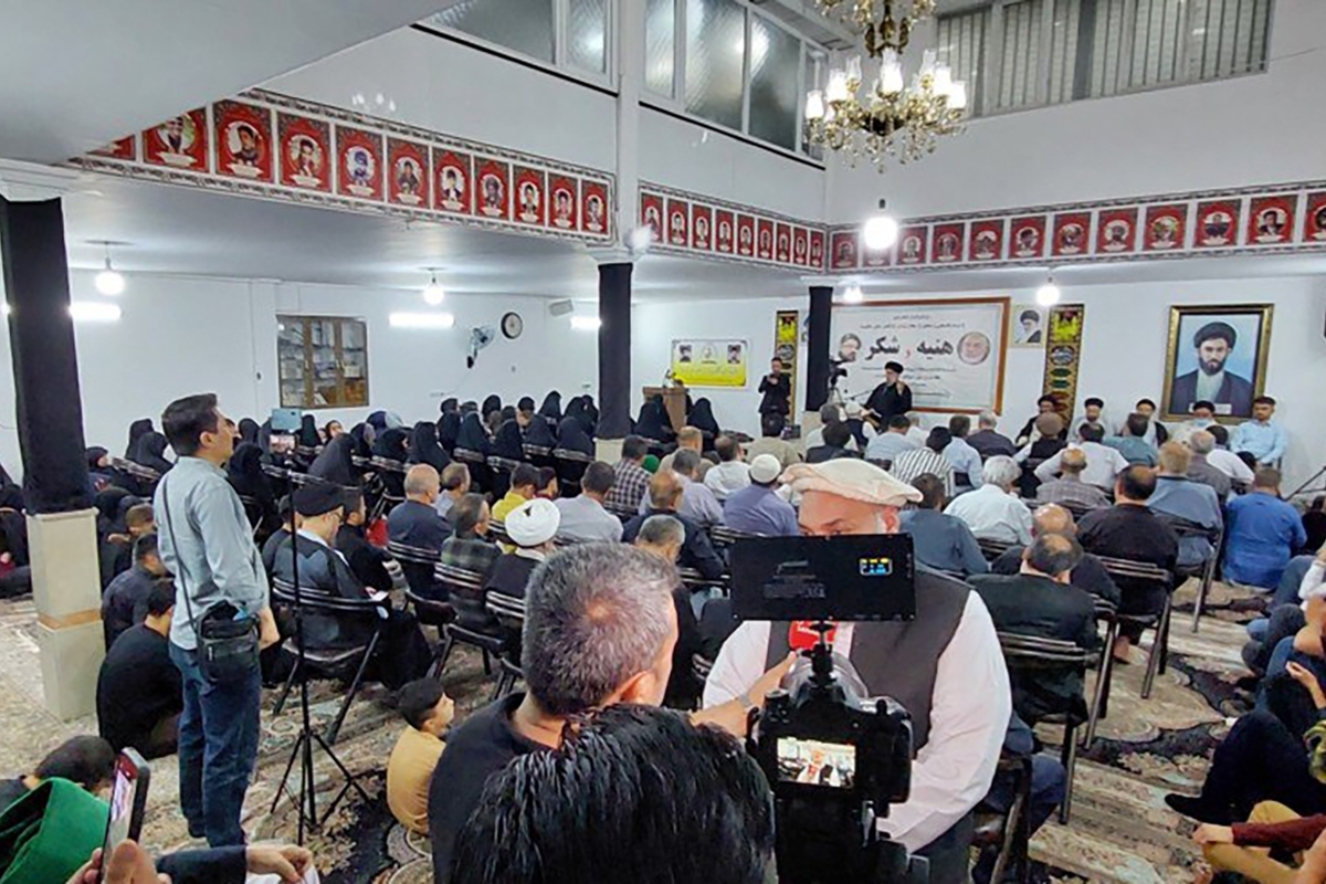 مهاجران افغانستانی در مشهد یاد و خاطره شهدای اخیر جبهه مقاومت بخصوص شهید «اسماعیل هنیه» و شهید «فواد شکر» را گرامی داشتند.