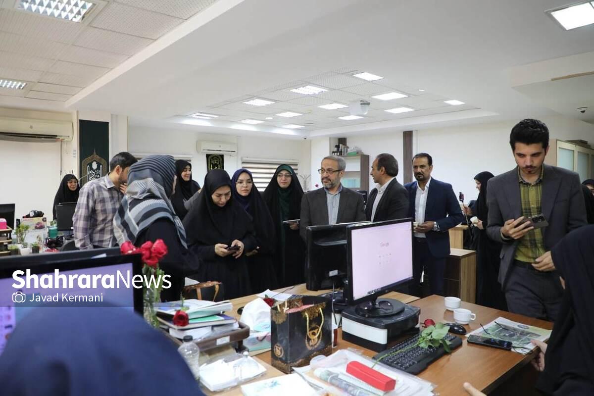 مدیران شهری مشهد و استانی خراسان‌رضوی به‌مناسبت روز خبرنگار، از مؤسسه فرهنگی شهرآرا بازدید کردند.