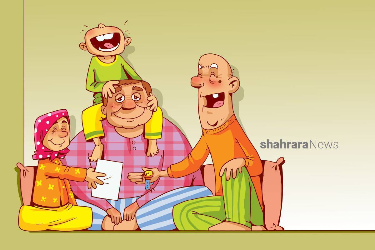 همیشه وقتی خیلی خسته‌ای، دلت می‌خواهد یک گوشه بنشینی و حسابی استراحت کنی. بابا هم حسابی خسته بود. دلش می‌خواست کمی استراحت کند.