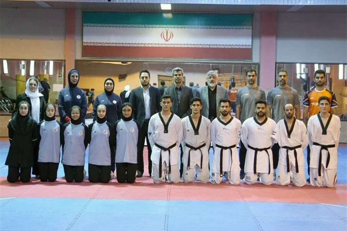 سیدمحمد پولادگر سرپرست کاروان اعزامی به بازی‌های پارالمپیک پاریس ۲۰۲۴ صبح امروز از تمرین ملی پوشان تیم پاراتکواندو بازدید کرد.