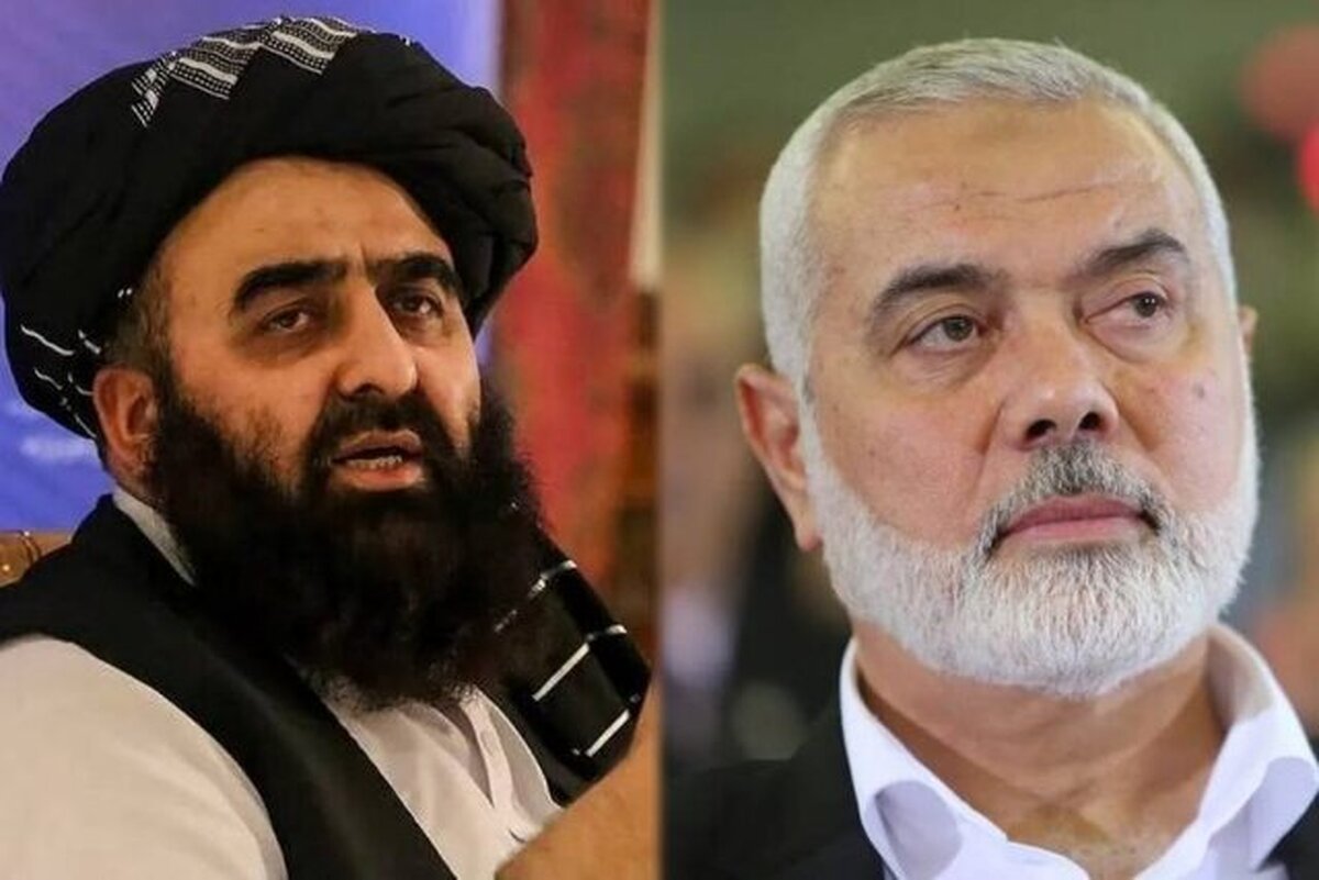 رئیس دفتر سیاسی حماس با وزیر خارجه حکومت سرپرست افغانستان درباره تحولات غزه بحث و تبادل نظر کرد.