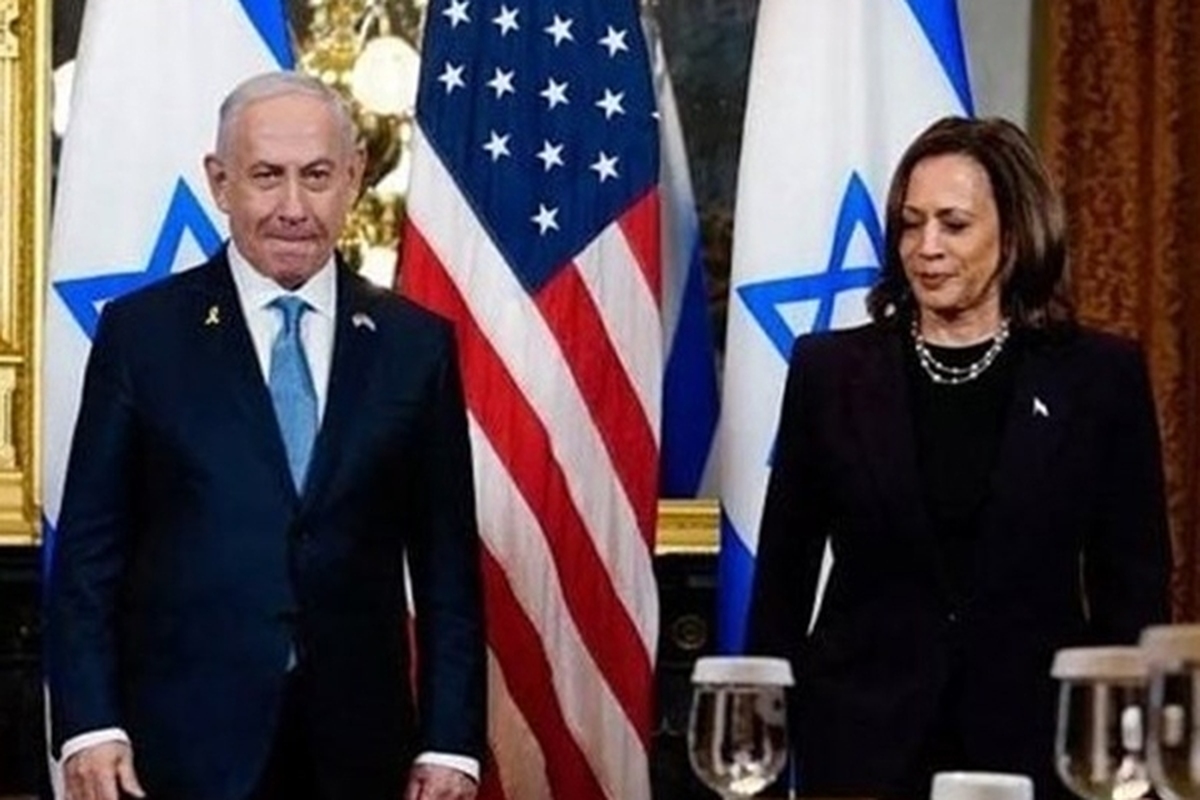 نخست وزیر رژیم صهیونیستی از همان واشنگتن اختلافات خود را با کاملا هریس نامزد دموکرات انتخابات ریاست جمهوری آمریکا و معاون رئیس جمهور آمریکا رسانه‌ای کرد.