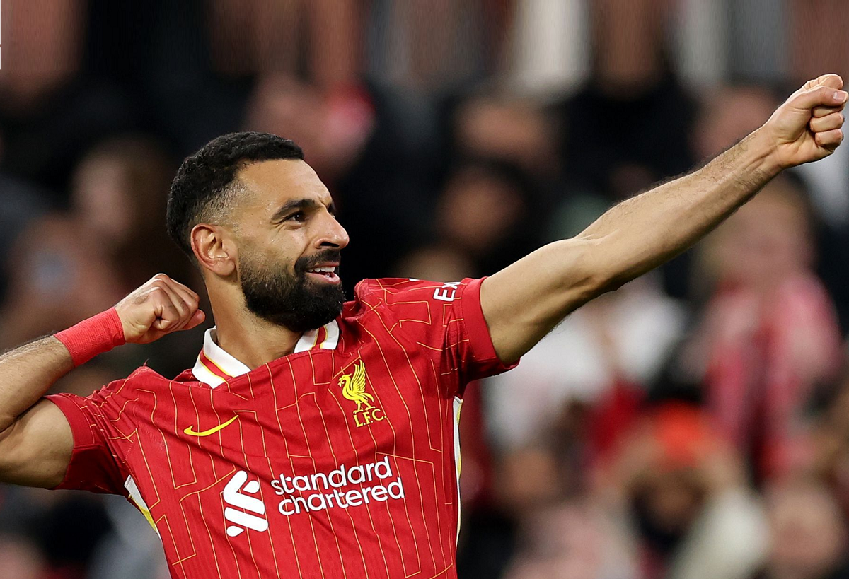 محمد صلاح ستاره بازی لیورپول و بولونیا بود.