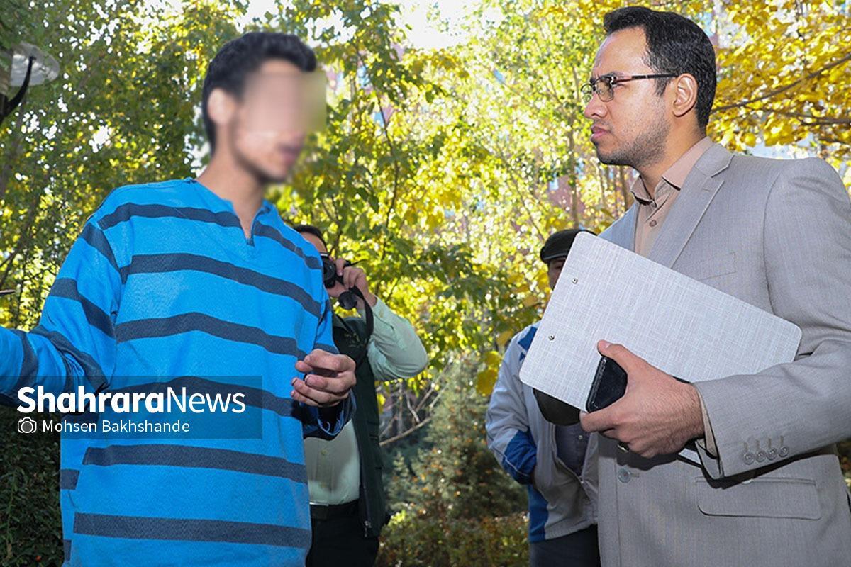 با دستگیری متهم به قتل ۱۰۰  روز پس از جنایت، دیروز صحنه جرم بازسازی شد.