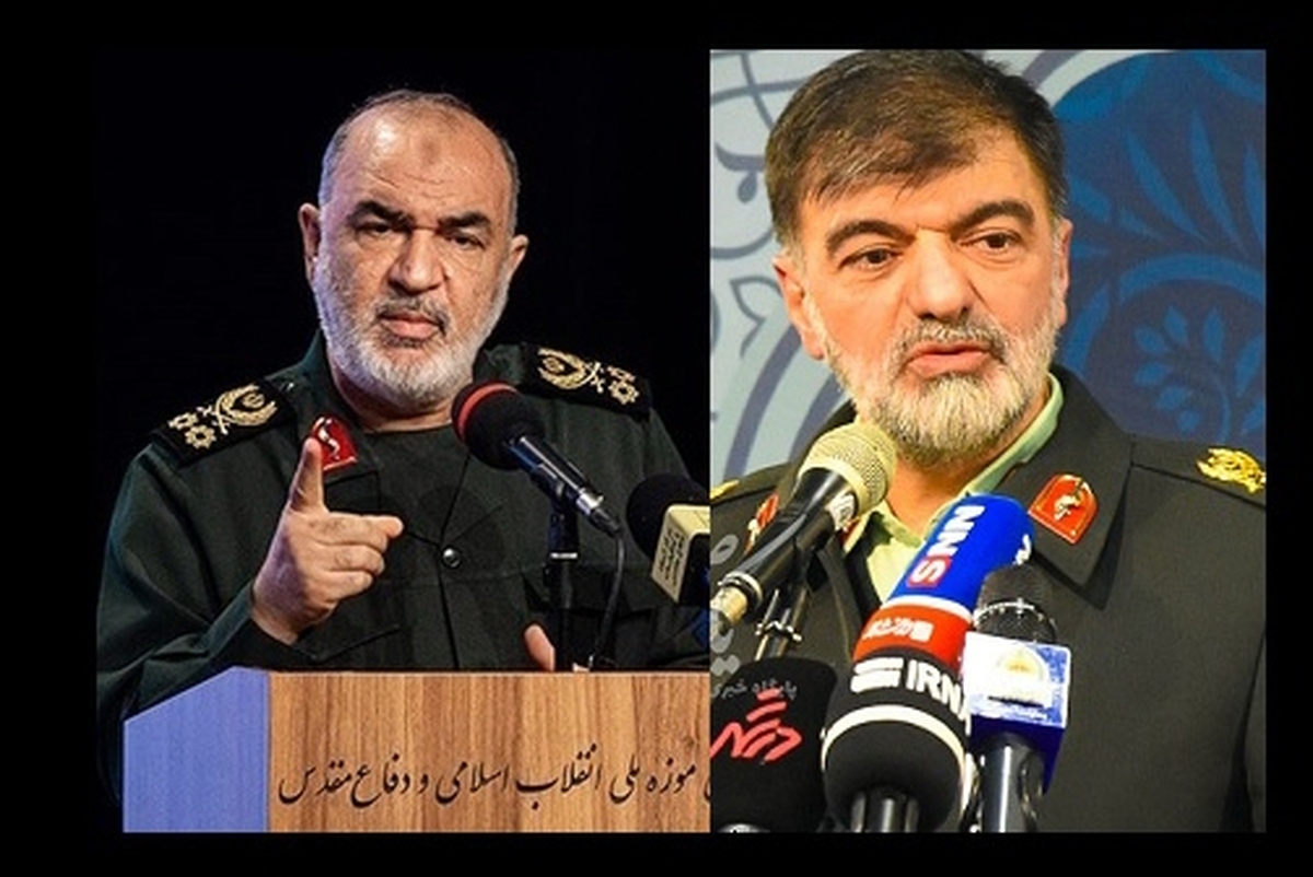 فرمانده کل سپاه پاسداران طی پیامی ضمن تبریک و تسلیت شهادت پاسداران امنیت کشور مقارن بودن این اقدام شرارت آمیز با اقدام شرورانه رژیم صهیونیستی را بیانگر هماهنگی و هم افزایی بدخواهان ملت ایران در داخل و منطقه پیرامونی سیستان و بلوچستان قهرمان با جنایتکاران صهیونی تحت منویات شیطانی دشمن اصلی انقلاب و نظام اسلامی آمریکای خبیث و مزور دانست.