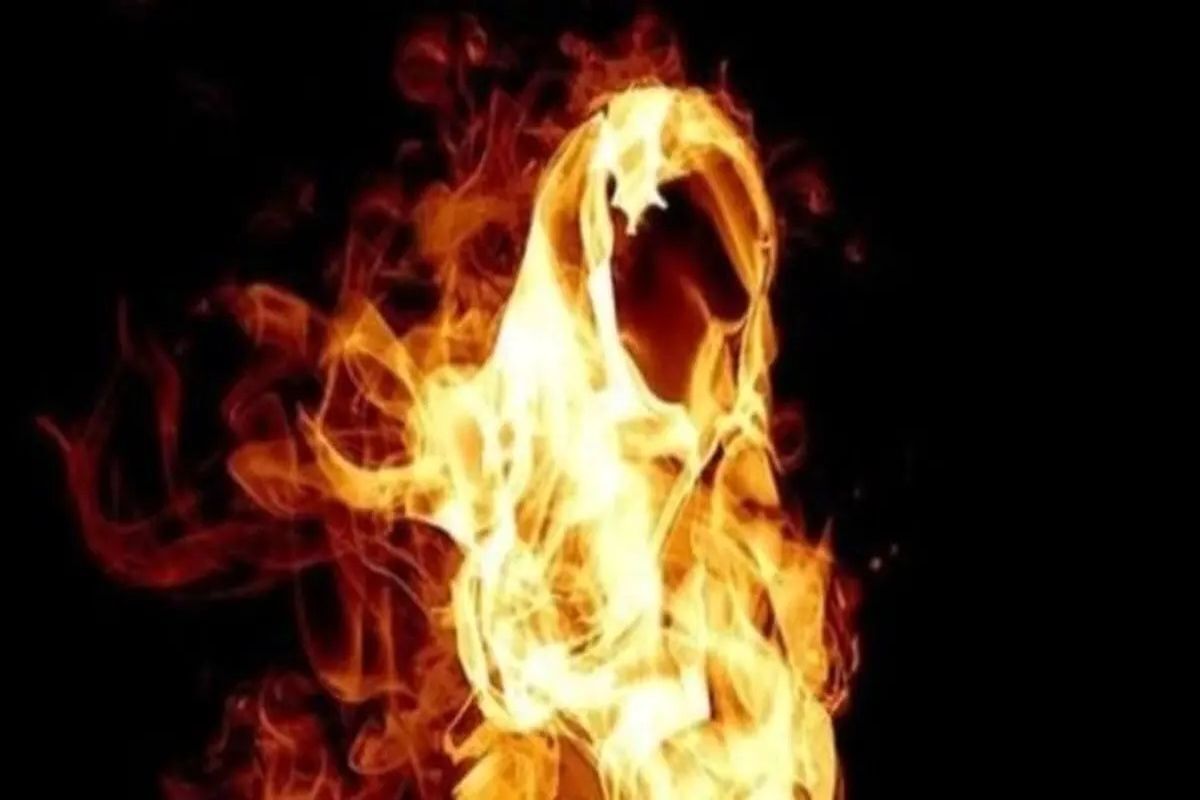 مرد جوان در جریان درگیری خانوادگی همسرش را به قتل رساند و خودش نیز دچار سوختگی شد.