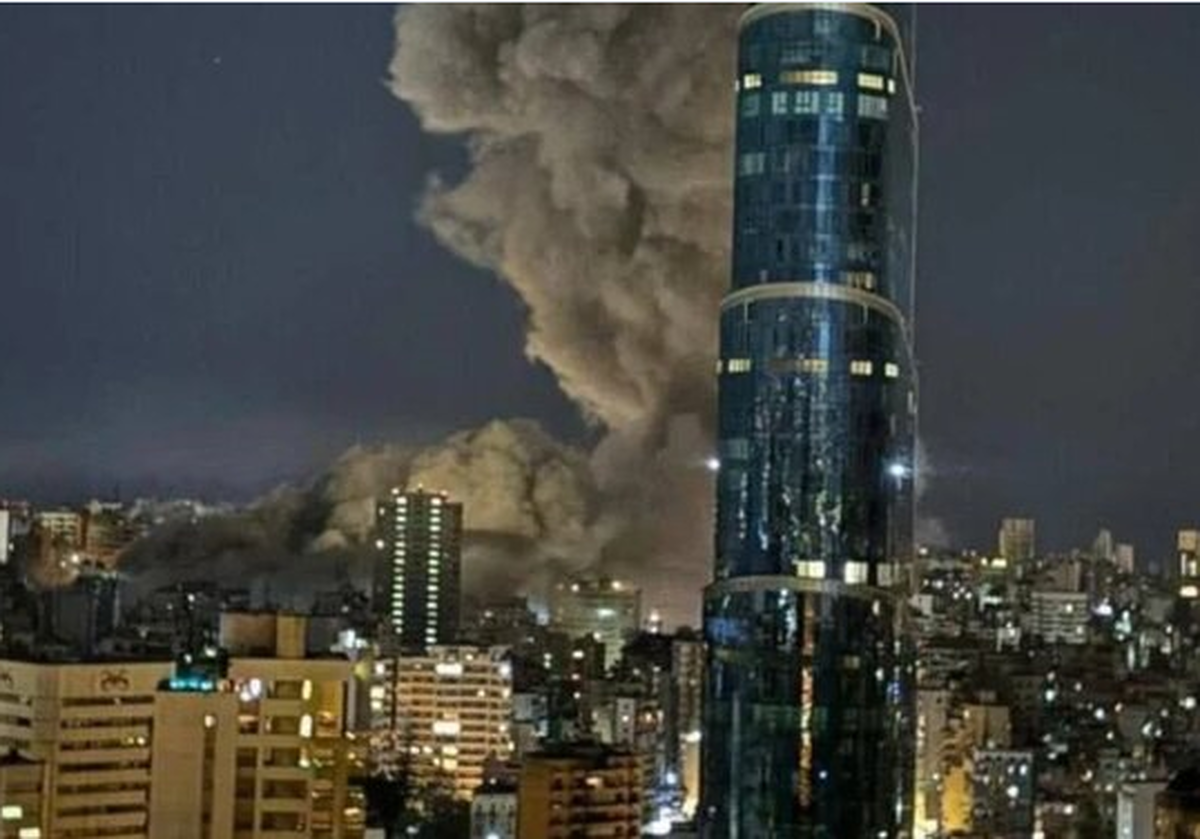 رژیم اشغالگر عصر امروز چند منطقه در ضاحیه بیروت و جنوب لبنان را بمباران کرد.