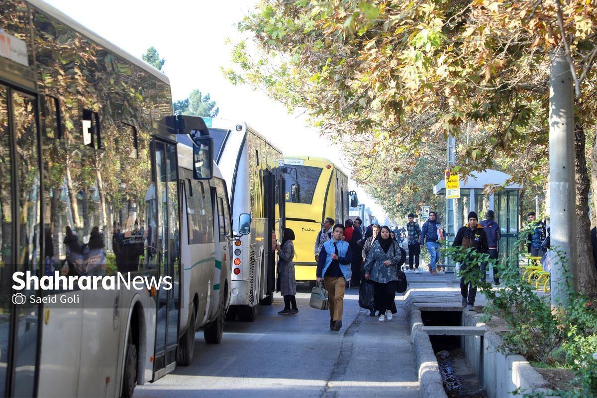 به مناسبت روز طبیعت در مشهد ۴۳ خط از خطوط ناوگان اتوبوس‌رانی در مقاصد تفرجگاهی با ۳۵۰ اتوبوس تقویت می‌شود.