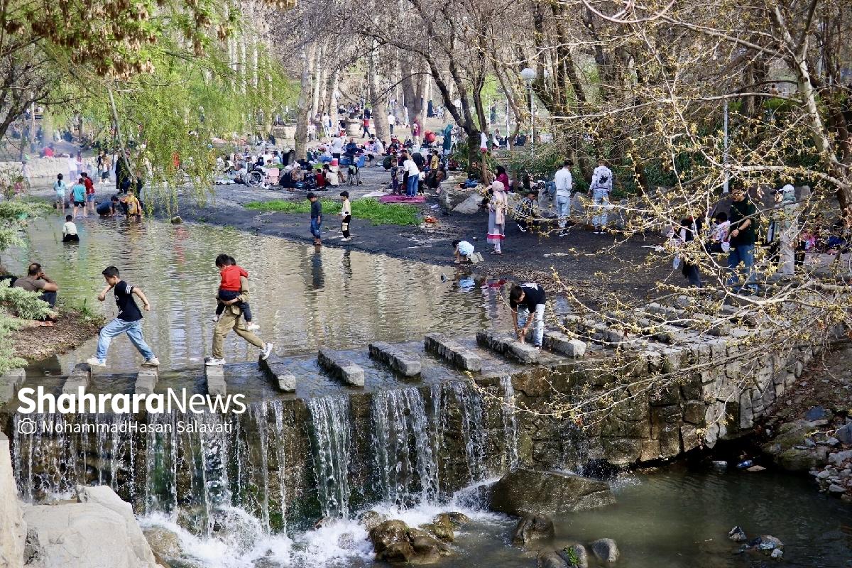 گزارش تصویری | سیزده بدر در وکیل آباد مشهد