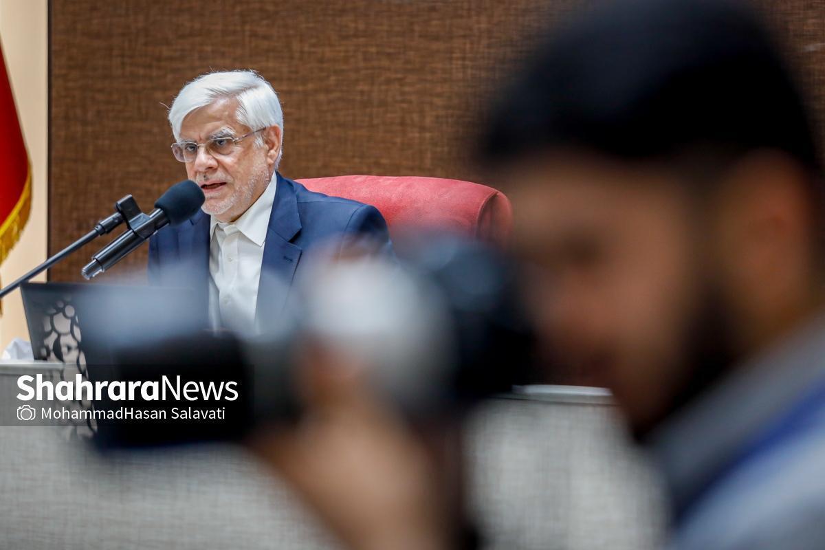عارف در مشهد: وفاق یک طرفه در نهایت به بن‌بست ختم می‌شود