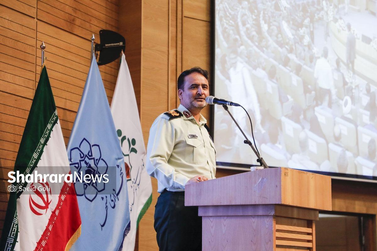 جانشین فرمانده انتظامی خراسان رضوی: مشهد، الگوی مدیریت و خدمات‌رسانی برای سایر شهر‌های کشور است
