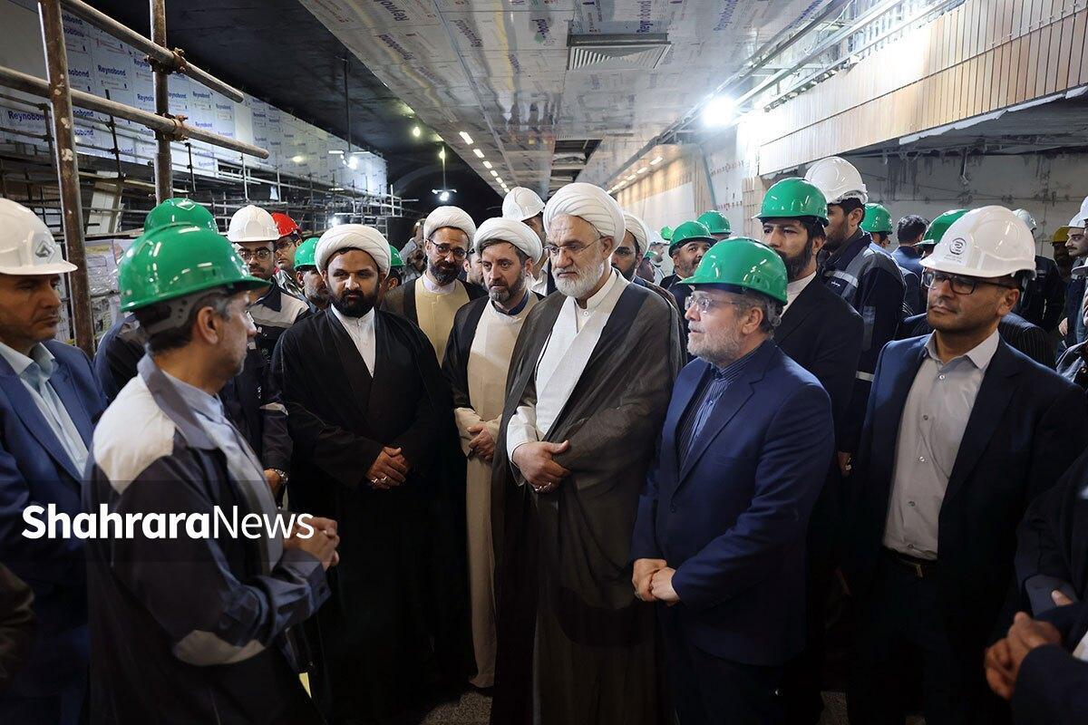 مدیر حوزه علمیه خراسان: عملیات خط سه مترو مشهد اقدامی فوق‌العاده است