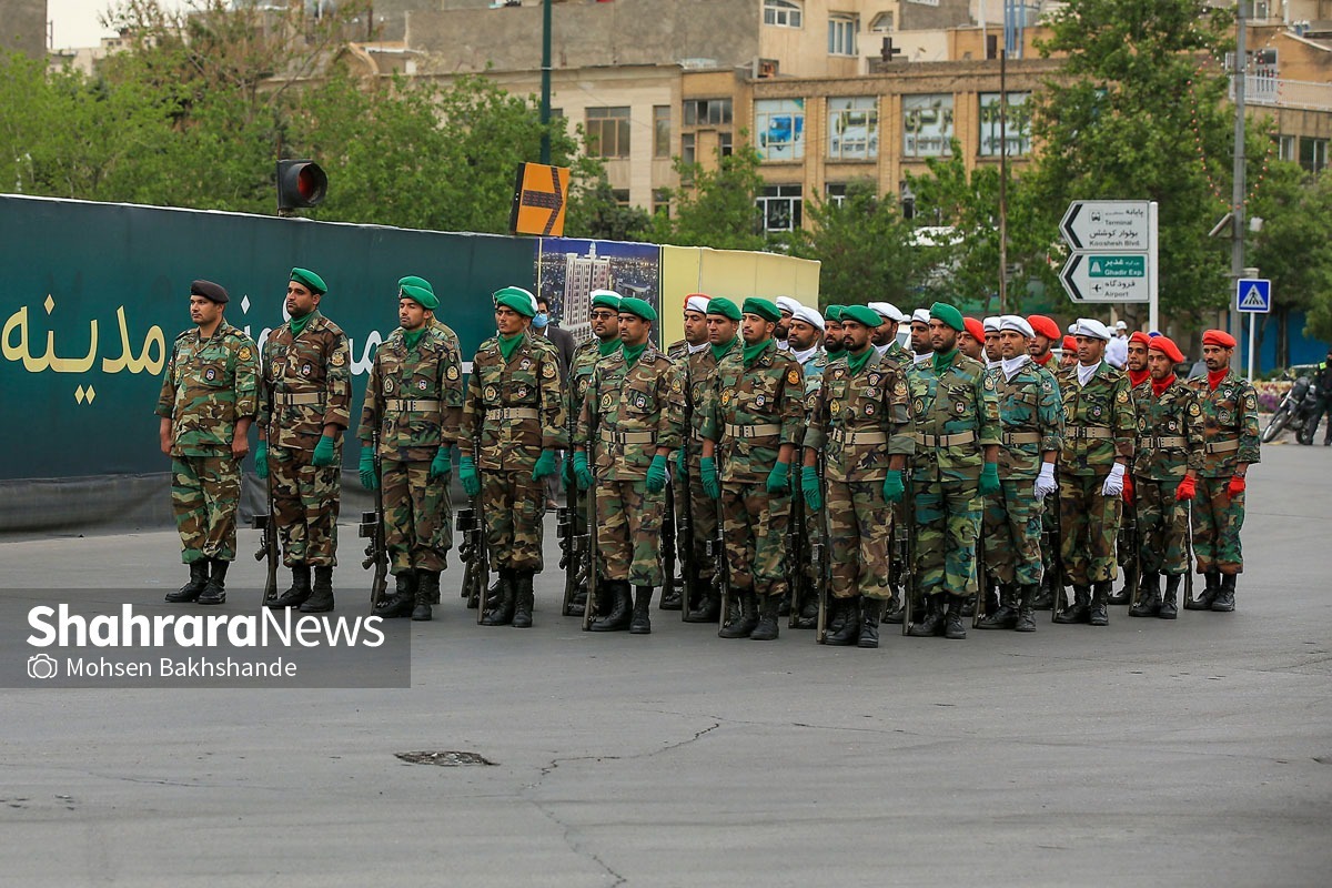 تمهیدات ترافیکی روز ارتش در مشهد مقدس (۲۹ فروردین ۱۴۰۴)