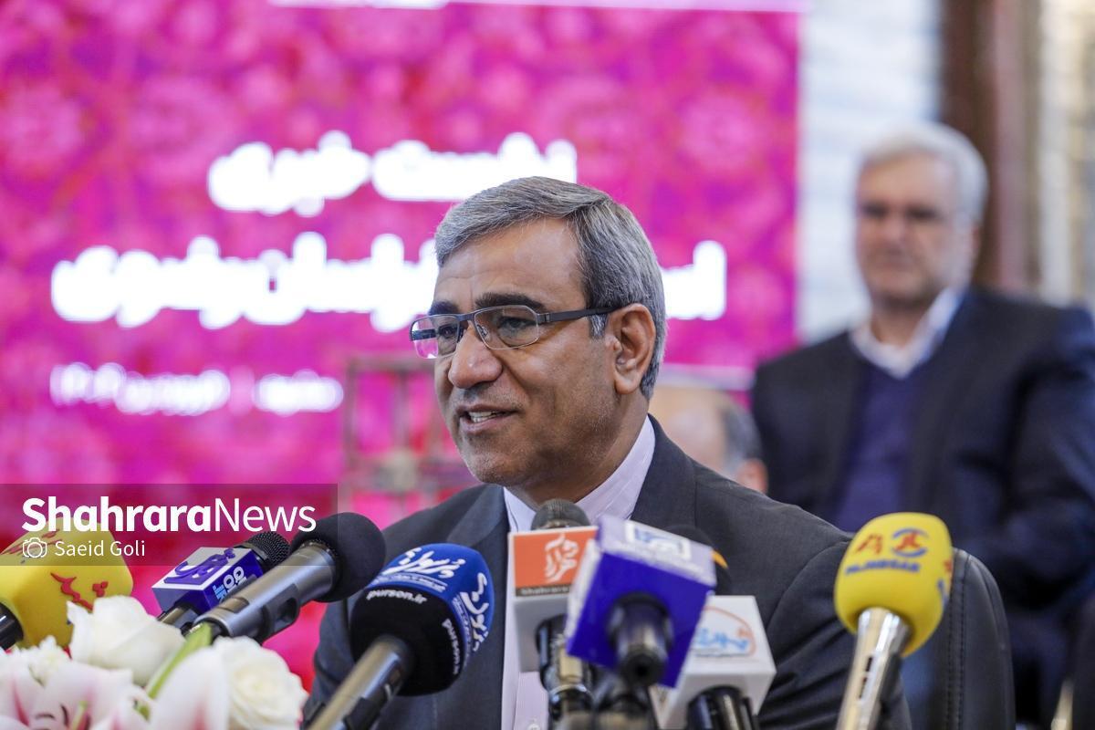 نخستین نشست خبری استاندار خراسان رضوی برگزار شد | مظفری: آزادراه حرم تا حرم، ۱۰ درصد اعتبار، ۹۰ درصد فاینانس | زیرساخت قطارشهری مشهد خیلی جلوتر از کشور است + فیلم