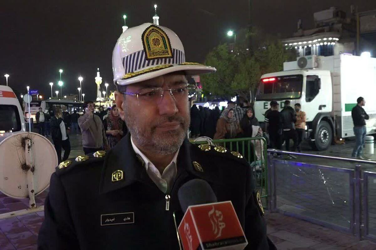 رئیس پلیس راهور فرماندهی انتظامی خراسان رضوی گفت: اقدام شهرداری مشهد در گسترش خدمات رایگان حمل و نقل عمومی، موجب کاهش ترافیک شب‌های قدر در مشهد شد.