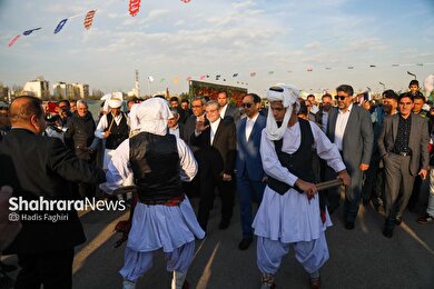 گزارش تصویری | افتتاح مسیر نوبهار در بوستان برکت مشهد
