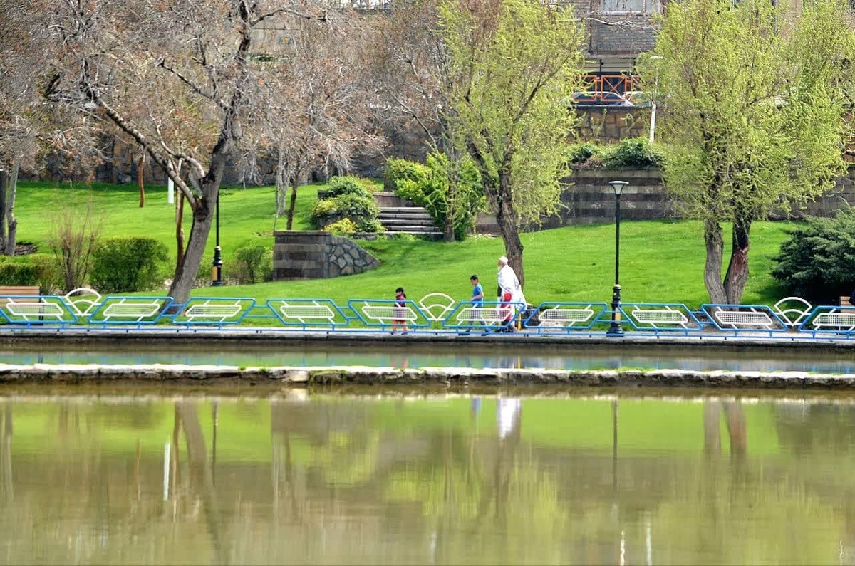 شهروند خبرنگار | تصویری زیبا از پارک وحدت مشهد