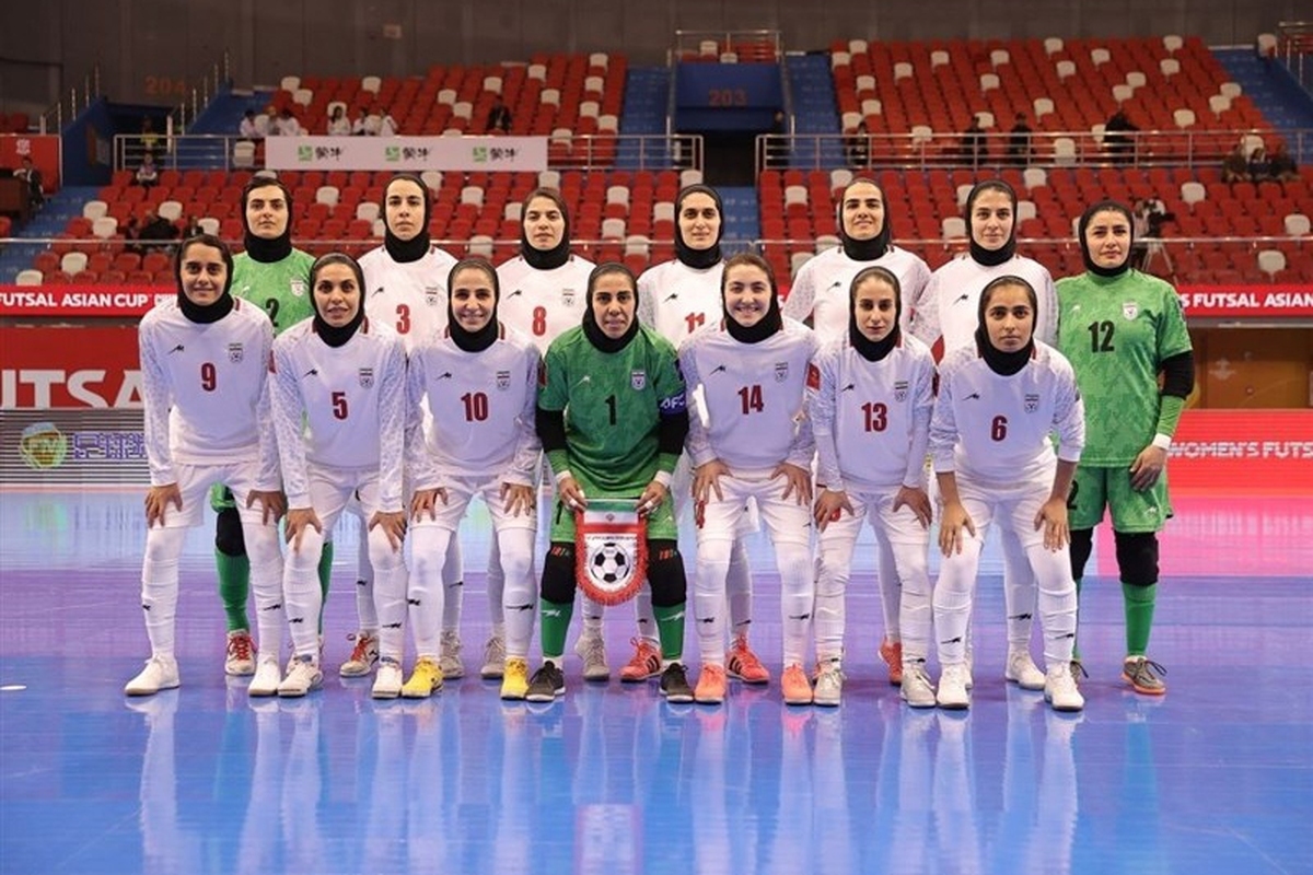 صعود فوتسال بانوان به عنوان تیم دوم با توقف برابر ویتنام