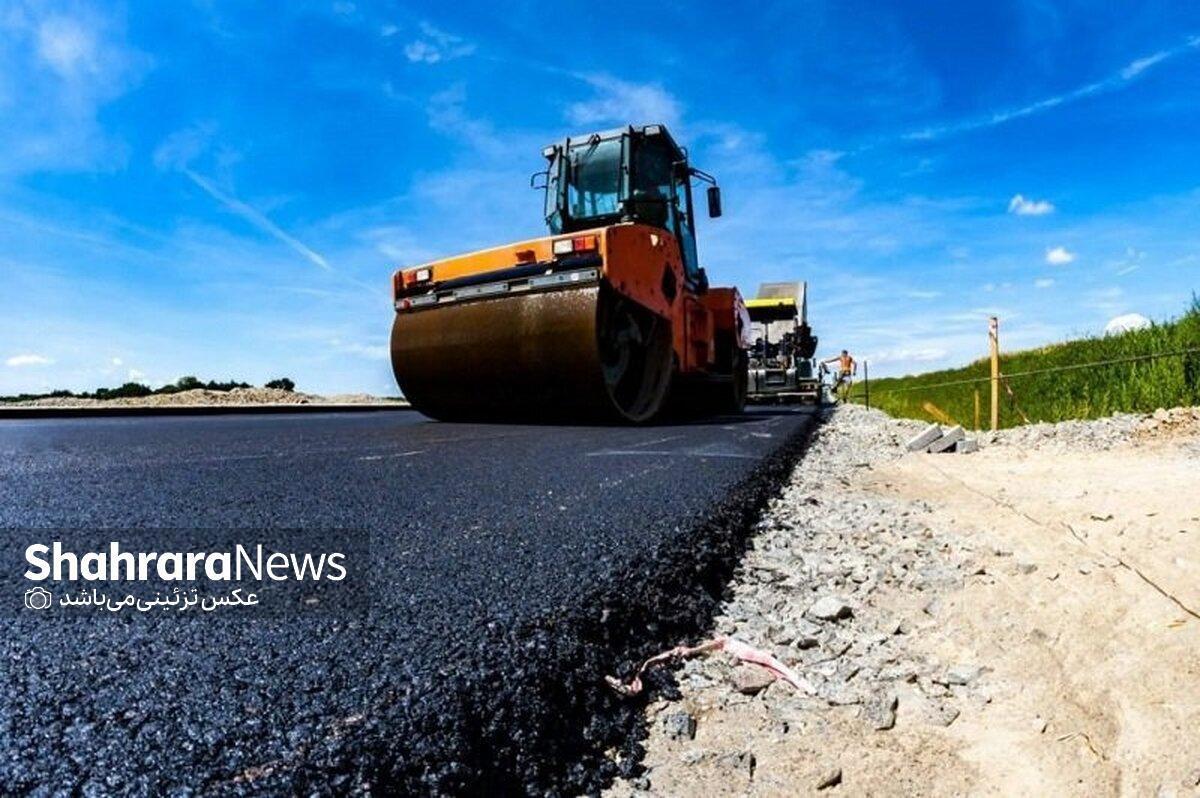 افزایش ۳ برابری تولید آسفالت از سوی سازمان عمران شهرداری مشهد در سال ۱۴۰۳