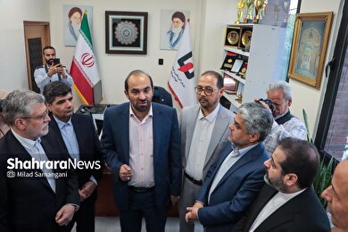 گزارش تصویری | آیین بهره برداری از فاز یک ساختمان فرماندهی و ستاد سازمان آتش‌نشانی مشهد
