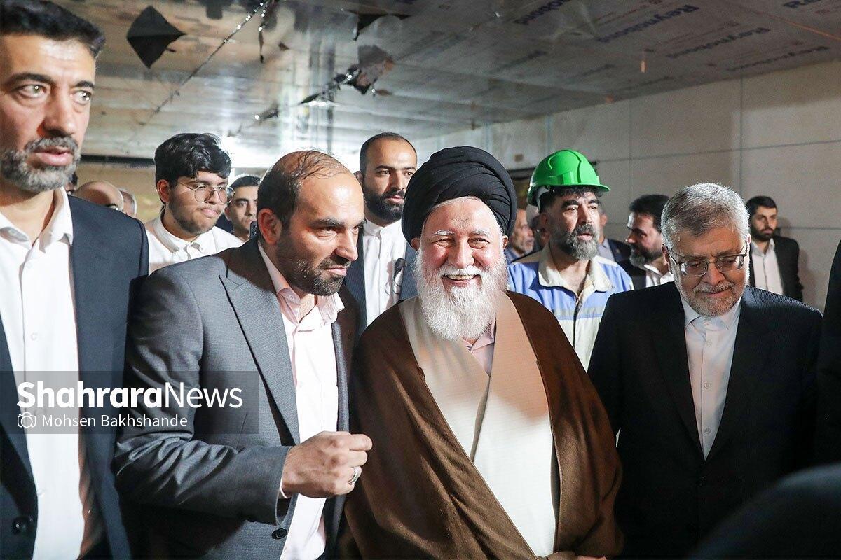 رئیس شورای شهر مشهد: هزینه ساخت هر کیلومتر قطارشهری معادل با چهار پل چهارسطحی است | روند خدمت به مردم را متوقف نمی‌کنیم + فیلم