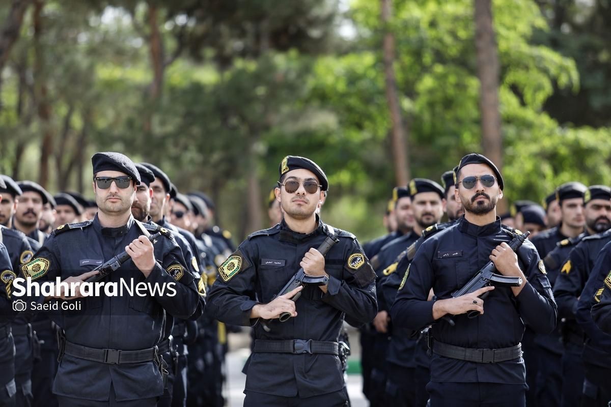 صبحگاه مشترک یگان‌های نمونه نیرو‌های مسلح خراسان رضوی برگزار شد + فیلم