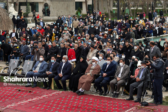 آیین نوروزگاه در آرامگاه حکیم ابوالقاسم فردوسی