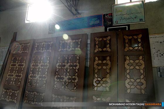 ساخت درب های حرمین کاظمین در مشهد