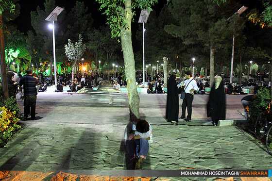 احیا شب بیست و یکم ماه رمضان در بهشت رضا
