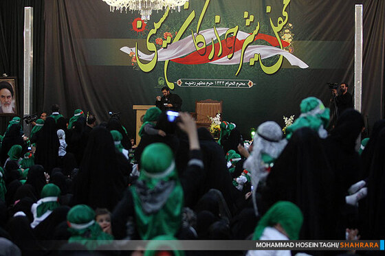 شیرخوارگان حسینی در حرم رضوی