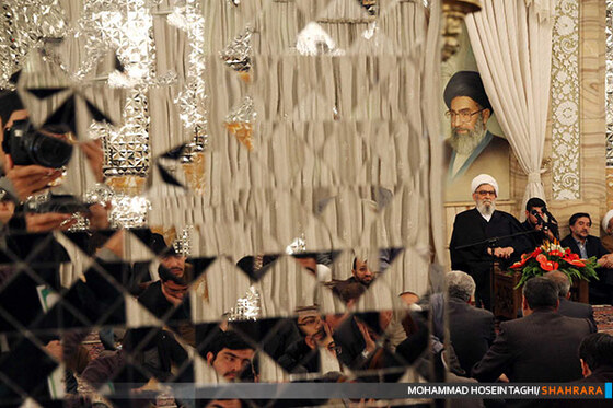 دیدار آیت الله طبسی با جمعی از  پژوهشگران