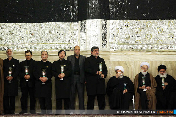مراسم خطبه خوانی شب شهادت امام رضا(ع)‌