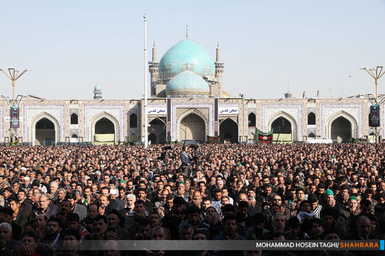 اجتماع عظیم عزاداران رضوی