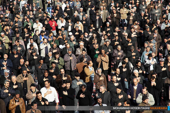 اجتماع عظیم عزاداران رضوی