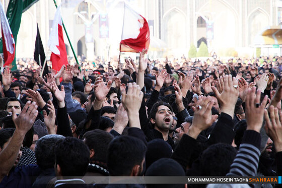 اجتماع عظیم عزاداران رضوی